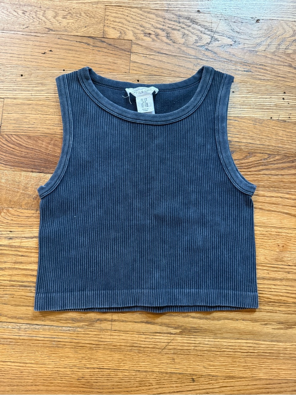 Women’s cropped tank